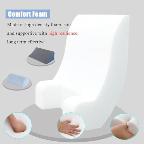 RENLXFI Blue Acid Reflux Pillow Travel