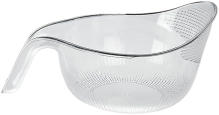Yajuyi Rice Washing Basket with Handle and Drainage