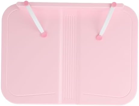 Adjustable Pink Book Stand for Tablet and Cookbook