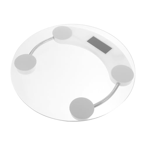 FOMIYES Digital Bathroom Scale with Tempered Glass Platform