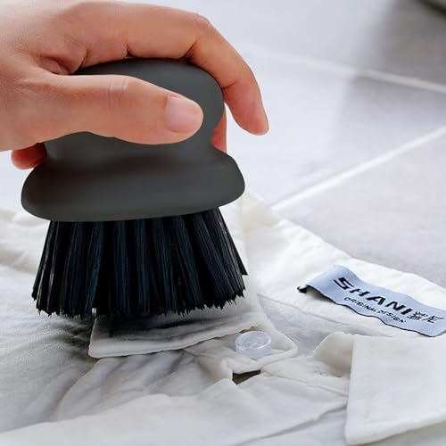 MUUBOOX 2Pack Dish Scrub Brush Black