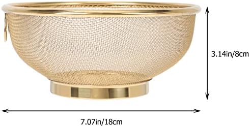 Cabilock Stainless Steel Colander with Fine Mesh