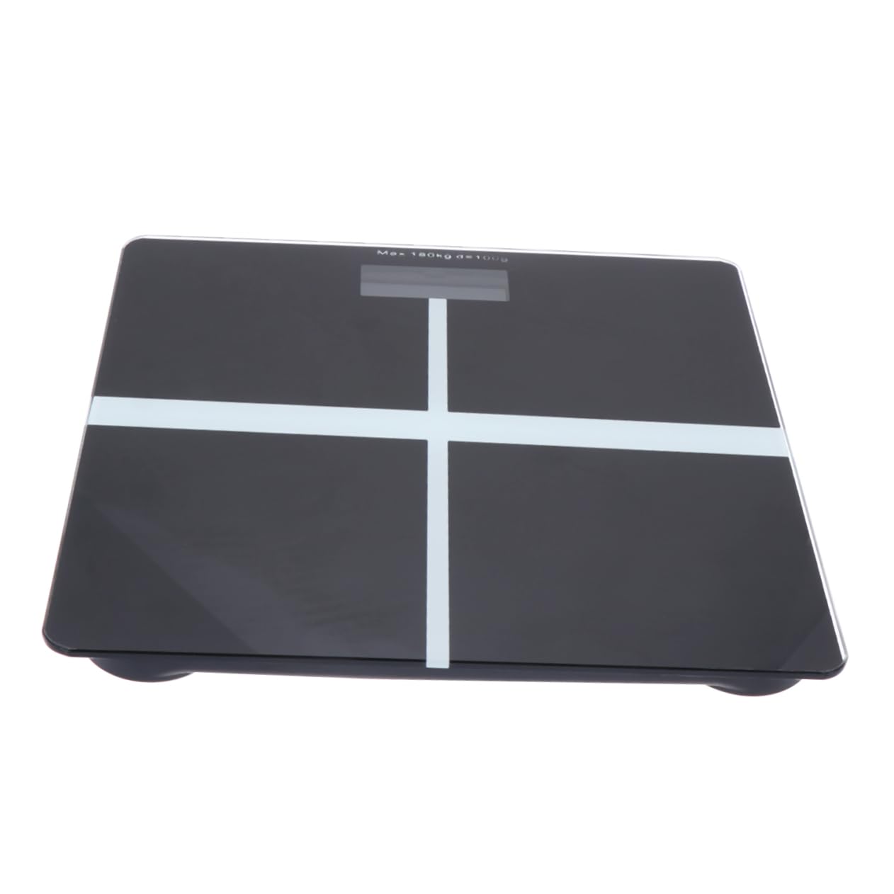 Digital Glass Square Scale for Accurate Body Weight Measurement