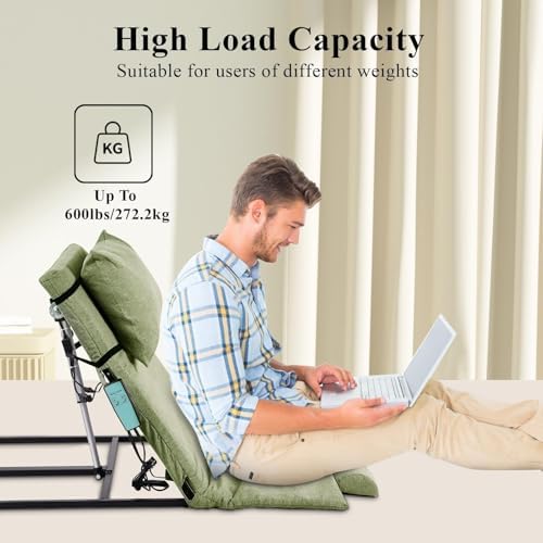 Power Lifting Bed Backrest with Pillow and Foot Pad 1