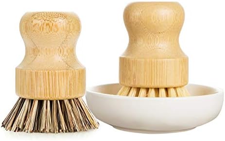Greenth Pro Palm Pot Dish Brush Set 2 Pack