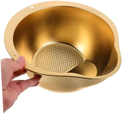 Cabilock Stainless Steel Colander with Drain Board