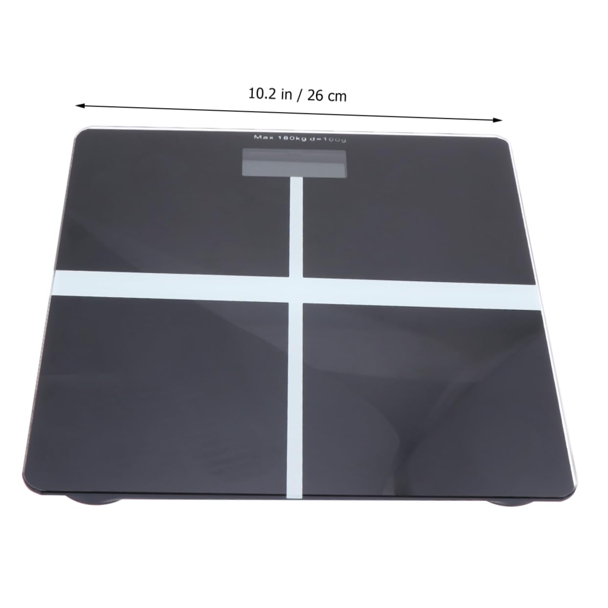 ORFOFE Square Digital Weight Scale with 4-Sensor Precision 1g Accuracy