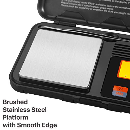 Flexzion Digital Scale Pocket Size 50g 001g Precision