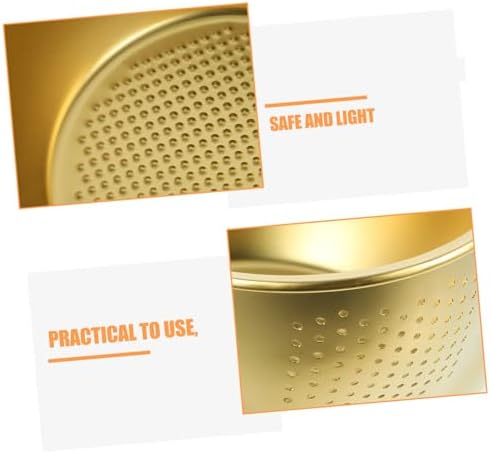 Luxshiny Stainless Steel Colander with Drain Basket