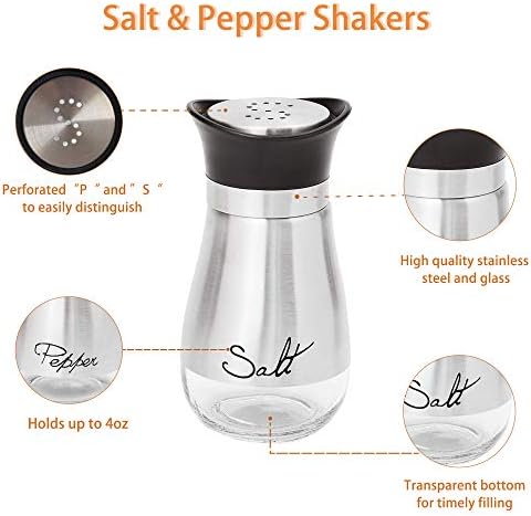 Lonffery Salt and Pepper Shakers Set of 2