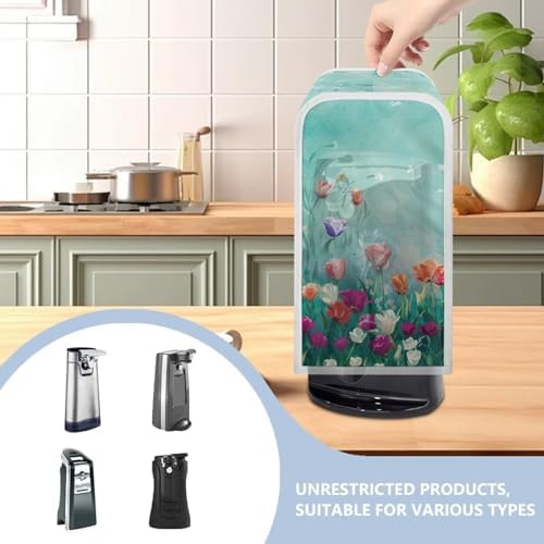 ZOUTAIRONG Colorful Tulip Can Opener Dust Cover