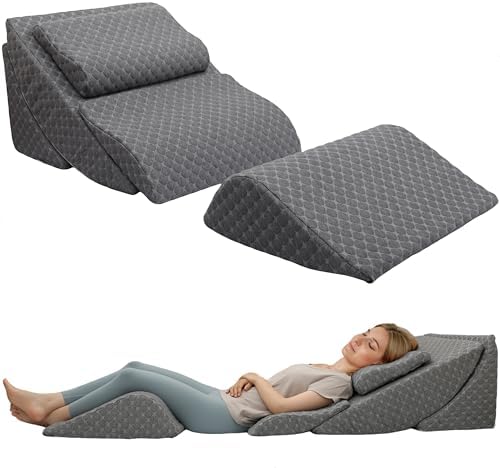 Lenora Adjustable Orthopedic Wedge Pillow Set