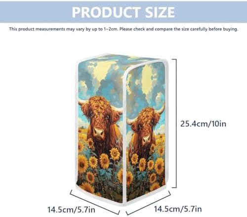 Highland Cow Can Opener Cover Electric Kitchen Decor
