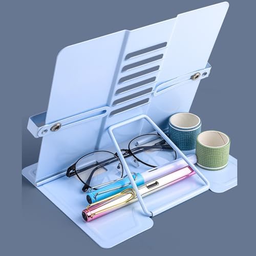 Adjustable Metal Bookstand for Reading and Cooking 1