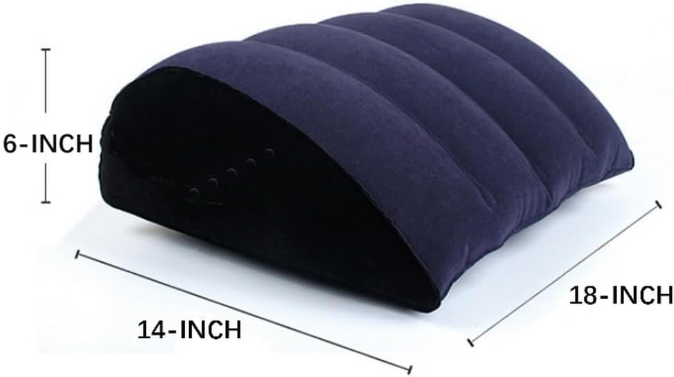 Aolowewin Inflatable Breads Pillow with S-Shape Design 1