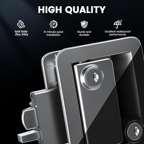 HZRVTECH RV Door Lock Replacement with 4 Keys 1