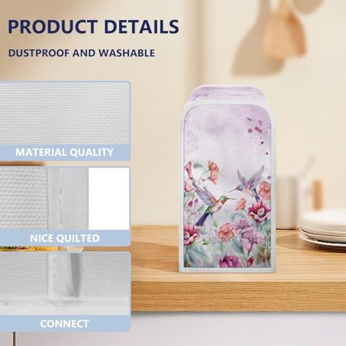 DISNIMO Pink Floral Can Opener Cover