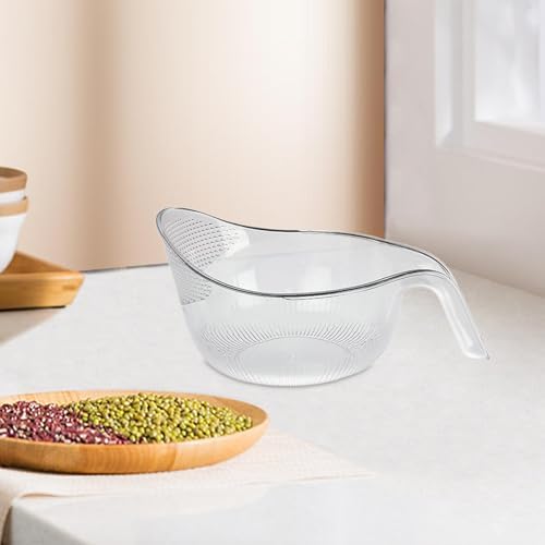 Yajuyi Rice Washing Basket with Handle and Drainage