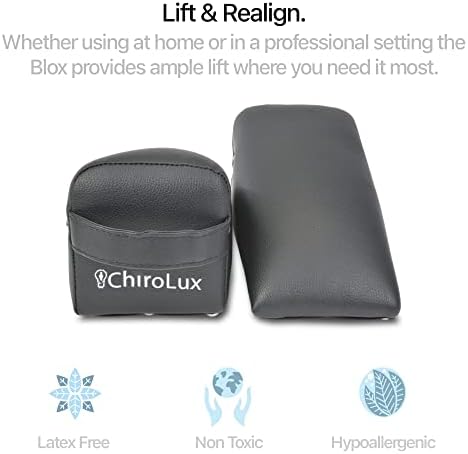 ChiroLux Blox - Dejarnette Style Sacral Pelvic Support Blocks