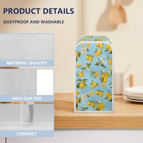 Annejudy Lemon Pattern Electric Can Opener Cover