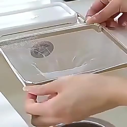 Space-Saving Foldable Mesh Mate Sink Strainer