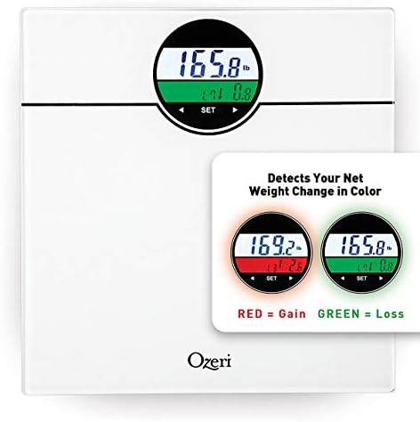 Ozeri WeightMaster 400 lbs Digital Scale with BMI Detection