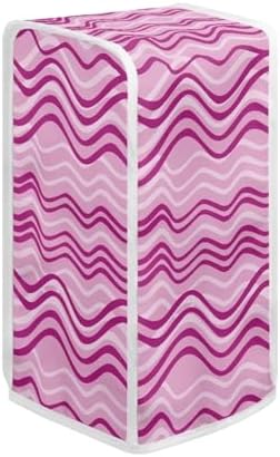 Pink Stripe Electric Can Opener Dust Cover 1