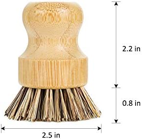 Greenth Pro Palm Pot Dish Brush Set 2 Pack