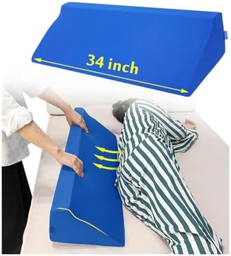 AOSSA 34 Wedge Pillow for Sleeping and Pressure Ulcer Prevention
