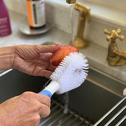 Fox Run Vegetable Cleaning Brush with Rubber Handle 1