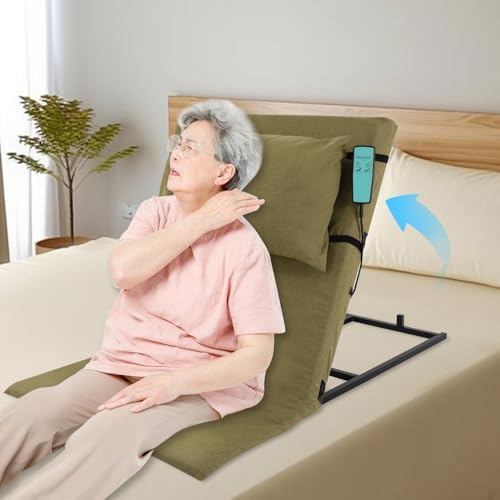 Electric Adjustable Bed Back Rest for Elderly and Disabled 300lbs Capacity Green