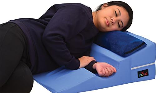 NOVA Bed Wedge with Half Roll Pillow Insert - 17 Degree Elevation