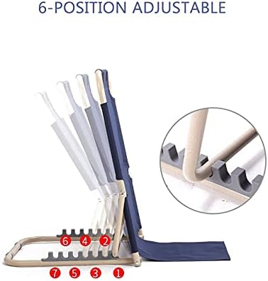 Adjustable Padded Foldable Backrest for Travel and Home Use