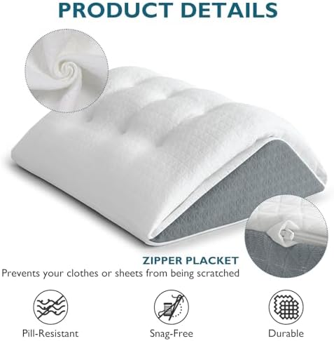 Shinnwa Dual-Layer Knee Wedge Pillow for Back Pain Relief