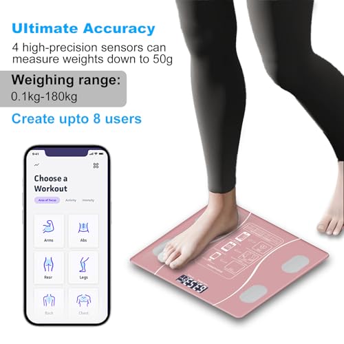 ChuangMaiShi Intelligent Body Fat Scale with Bluetooth