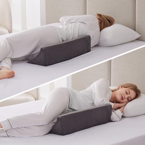 Multi-Use Wedge Pillow for Side Sleepers and Pregnant Women