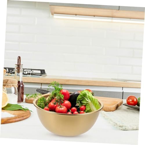 PRETYZOOM Stainless Steel Colander with Dipping Bowls Set