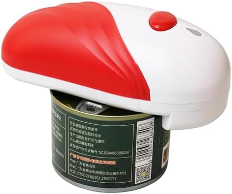 YRUISI Electric Can Opener One Touch Hands-Free Green