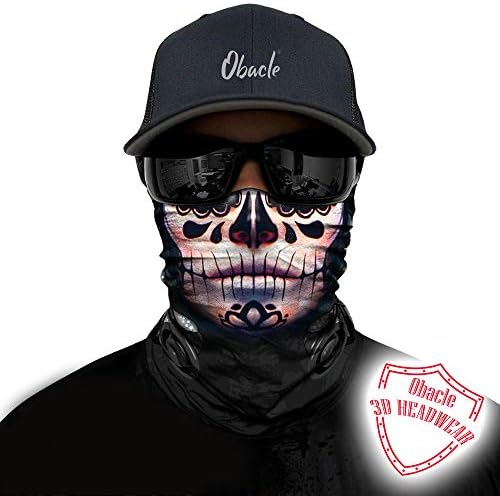 Obacle 3D Skull Face Mask for Women
