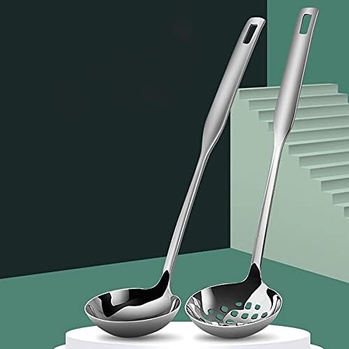 Stainless Steel Colander for Porridge and Hot Pot Use - Silver Medium