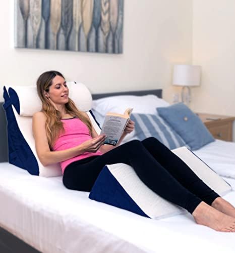 6 Piece Bed Wedge Pillow Set for Post Surgery Support