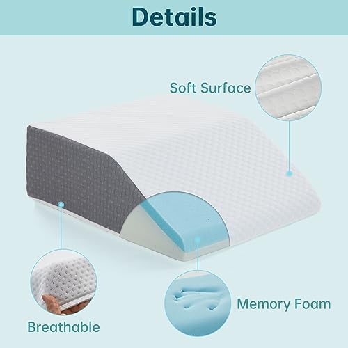 Loeysu Bed Wedge Pillow - Leg Support Pain Relief