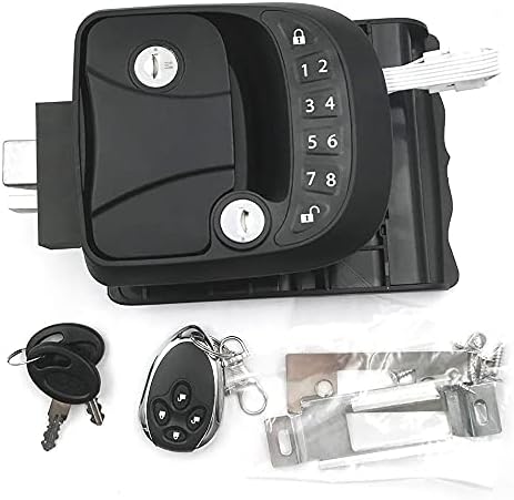 Zinc Alloy Keyless RV Door Lock with Remote Controller