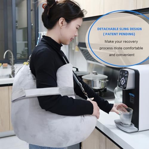 Shoulder Support Pillow with Adjustable Strap for Pain Relief