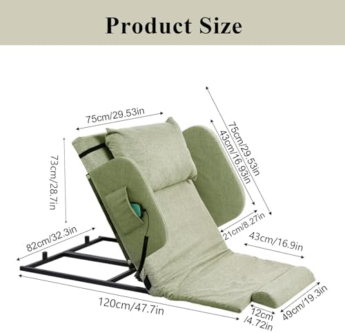 Power Lift Bed Backrest with Remote Control