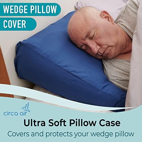Circa Air Inflatable Triangle Pillow - 27 Extra Wide Travel Wedge