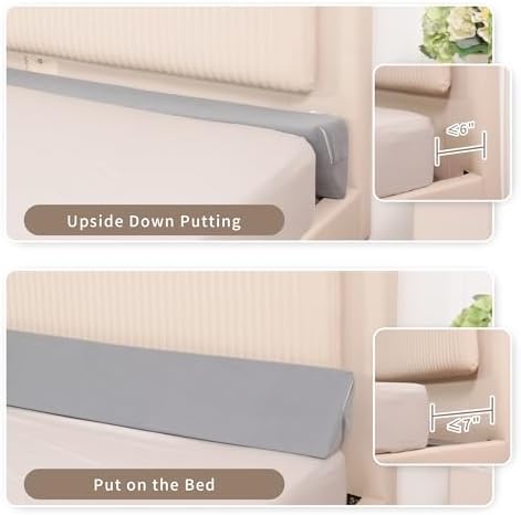 Aurako Triangular Bed Wedge Pillow for Head Foot and Side Support