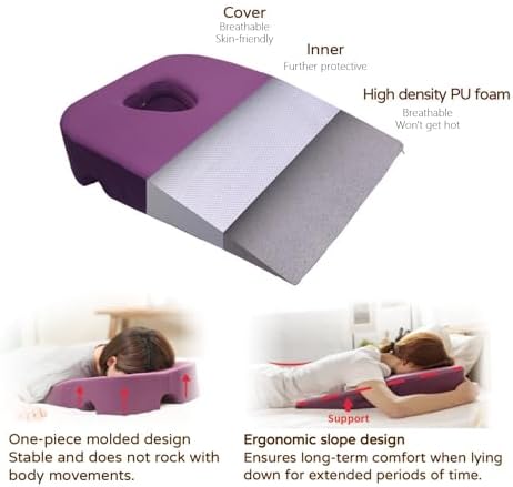 3 in 1 Prone Pillow with Removable Cover