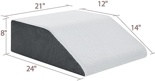 Touchutopia Leg Elevated Pillow for Pain Relief and Recovery 1