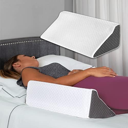 Klbs Side Wedge Pillow for Sleeping and Back Support